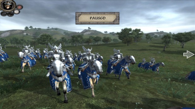 2-handed Dol Amroth heavy cavalry