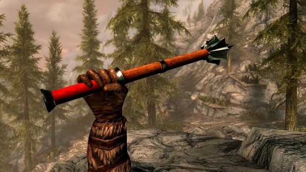 skyrim special edition weapon mods