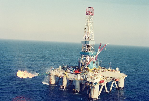 Natural Gas Field off the coast of Israel