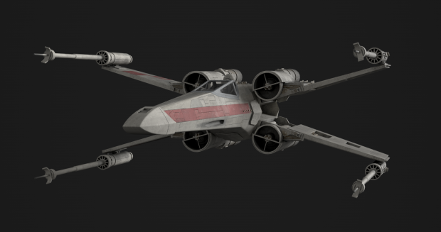 X-Wing texturing WIP