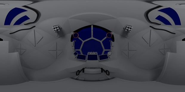 Targ's TIE Fighter Cockpit WIP 360° Render
