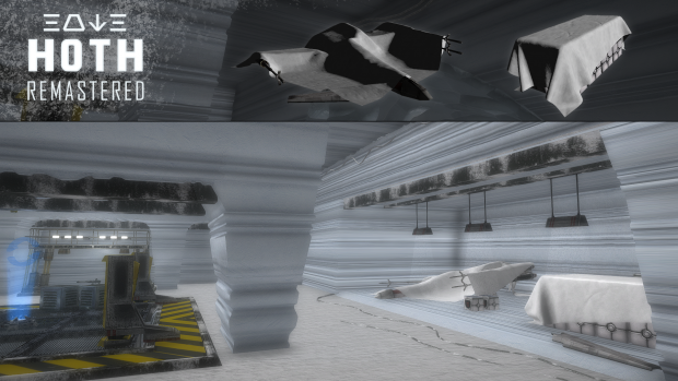 Remastered Hoth interiors remake and new props