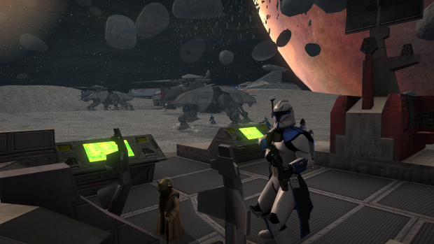 Yoda, Rex and Republic Forward Command Center