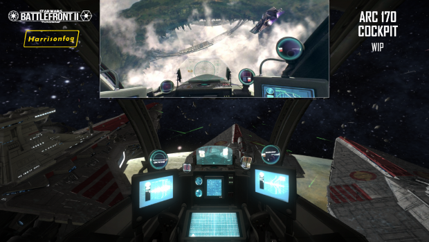 battlefront 2 cockpit mod