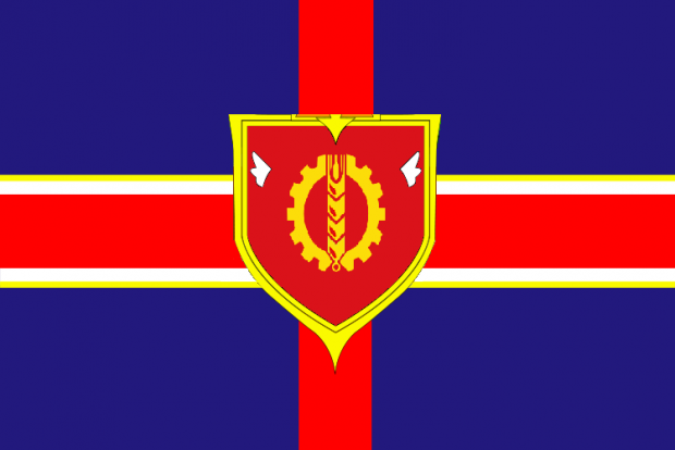Communist Britannia Flag by Master Strategist