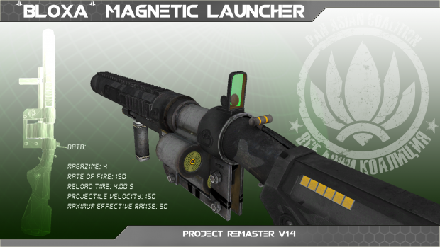 Magnetic Launcher "Bloxa"