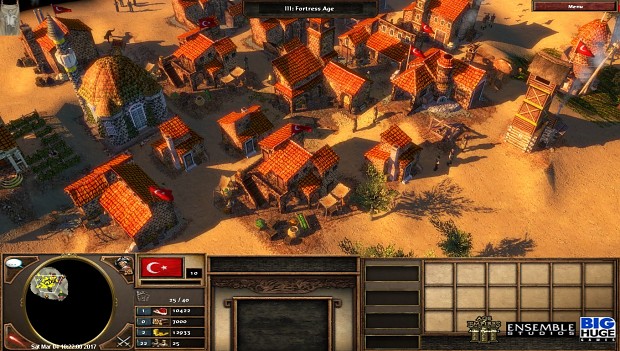 Ottoman Village in a Desert