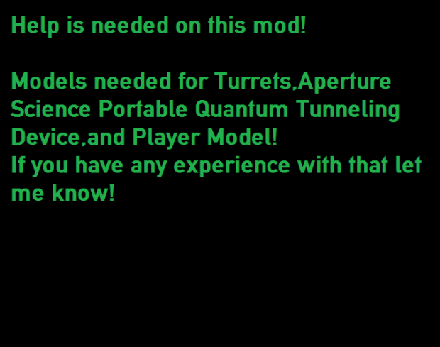 aperture science portable quantum tunneling device