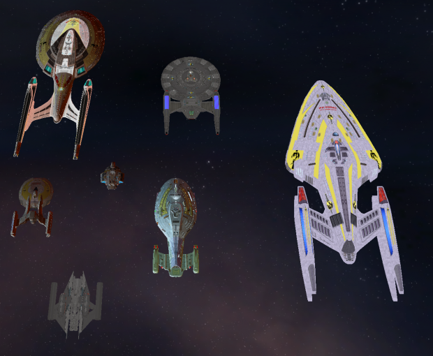 TNG Terran Empire Fleet WIP