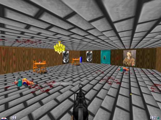 Earlier versions of Brutal Wolfenstein 3D