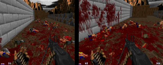 Older versions of Brutal Wolfenstein 3D