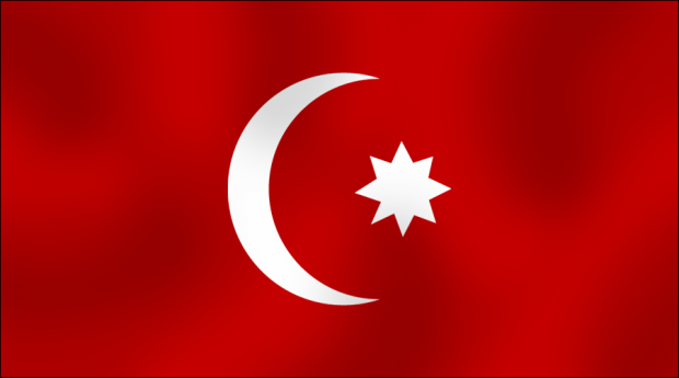 NEW FLAG FOR THE OTTOMAN EMPIRE