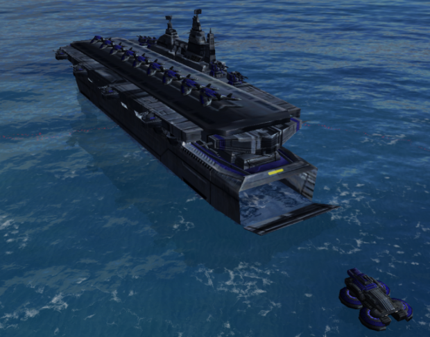 UEF Tech 3 Amphibious Assault Ship (Escort Carrier)