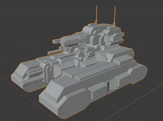 UEF Experimental Tank (Model finished)