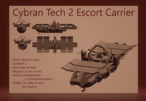 Cybran Tech 2 Escort Carrier