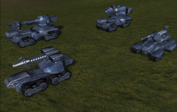 Improved Models: UEF Maser Tanks