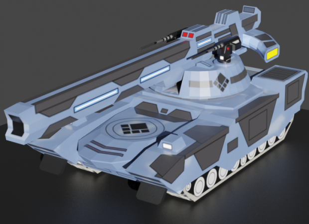 New UEF Railgun Tank