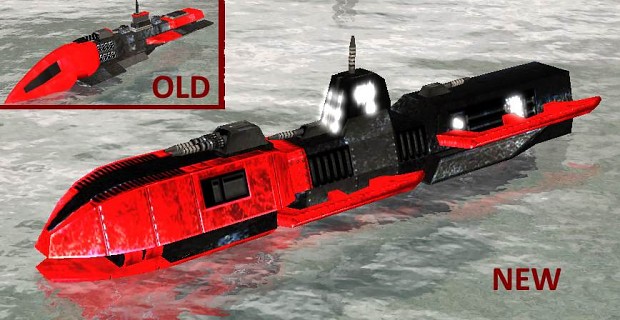 New Model: Cybran Tech 2 Submarine