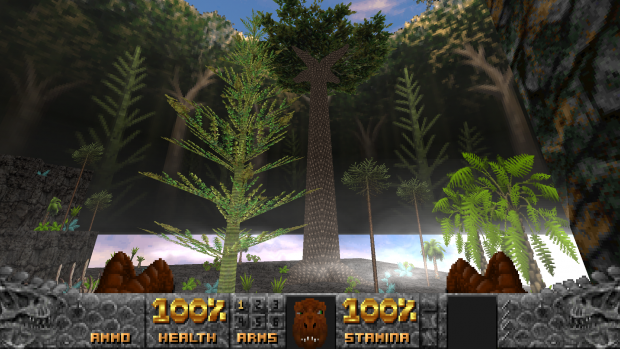 3D Swamp trees
