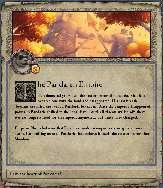 The Empire of Pandaria
