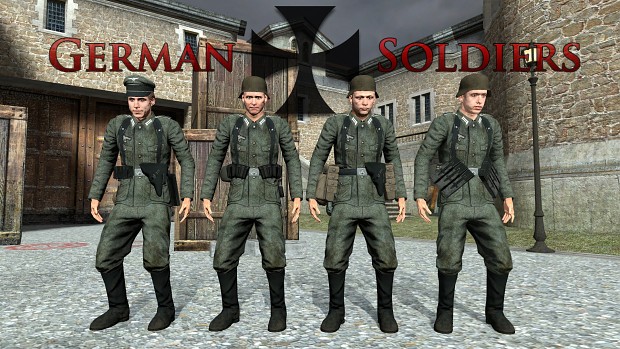 German soldiers by vad36