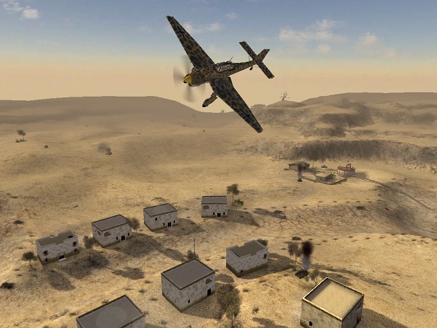 In game screen of air power over Operation Aberdeen