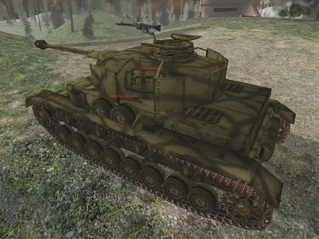 Ingame shots of the Panzer IV Ausf. G