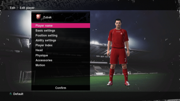 Exhibition match options image - CROPES HNL Patch (for PES 2012