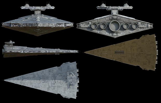 Vindicator- class SF Orthographic view Render