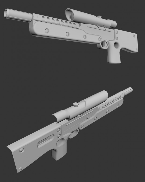 M42A Scope Rifle (still not quite finished)