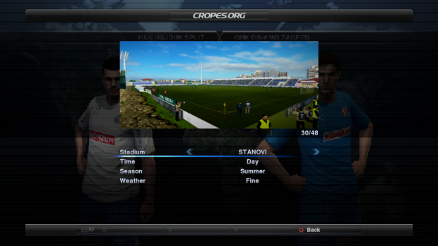 Stanovi (stadium of NK Zadar) image - CROPES HNL Patch (for PES 2012) mod  for Pro Evolution Soccer 2012 - ModDB