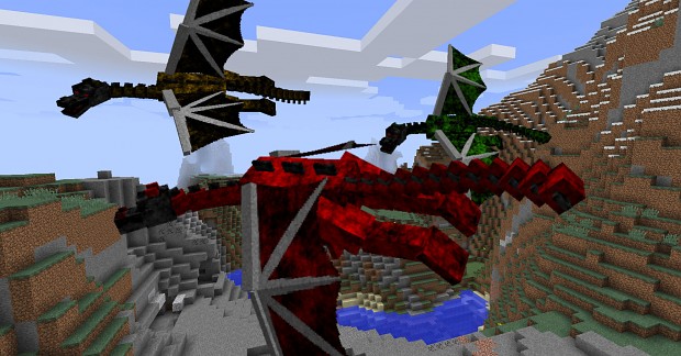 Dragons Feature image - DragonRealm 1.10.2 mod for Minecraft - ModDB