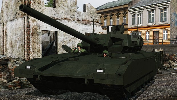 T-14 Armata (Reactive armor from Tanks DLC)