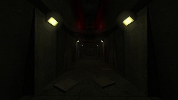 Spooky hallway