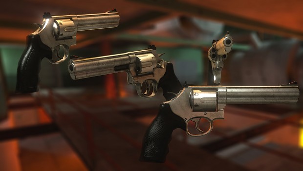Revolver Smith & Wesson 686 .357 Magnum - Re-make