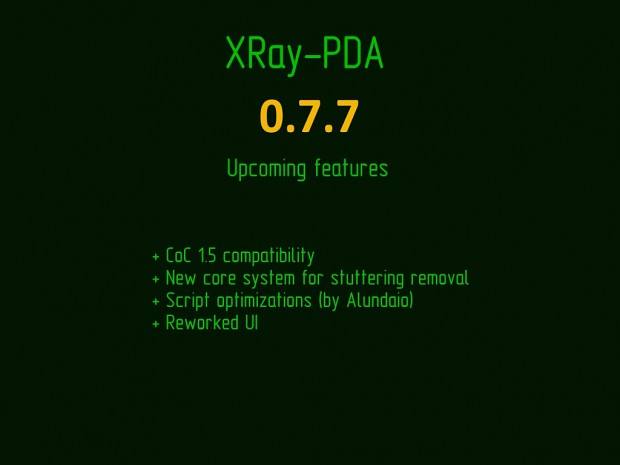 0.7.7 update features