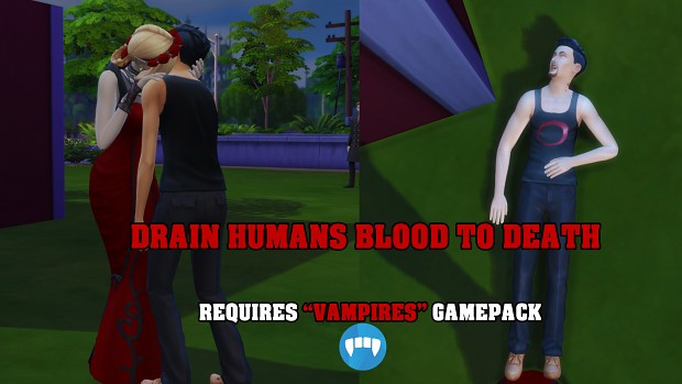 Drain Humans Blood