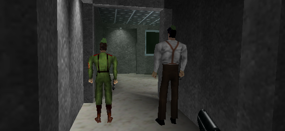 The Dam level in 'GoldenEye 007' for N64 vs 'GoldenEye 007