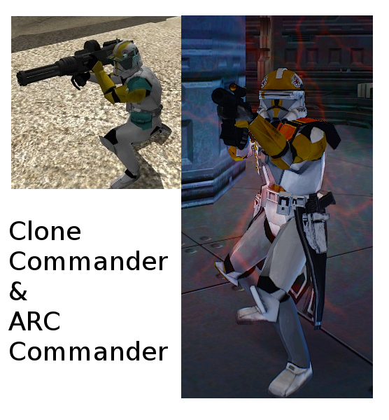 Clone commander visor