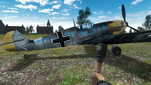 Bf 109 - updated texture