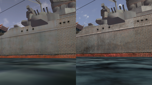 Yamato - old vs new texture