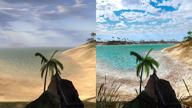 Wake Island - Comparison