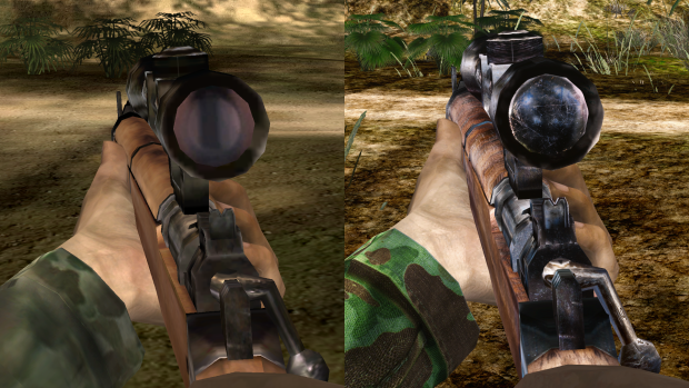Scope+weapon+uniform comparison