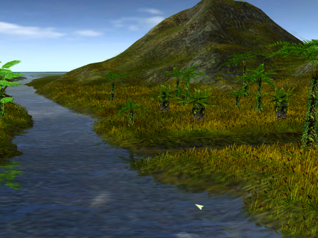 Swamp terrain