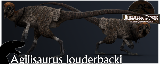 Agilisaurus louderbacki Render