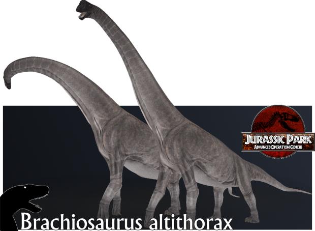 Brachiosaurus altithorax Render