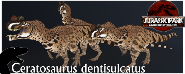 Ceratosaurus dentisulcatus Render