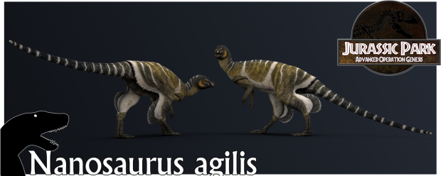 Nanosaurus agilis Render