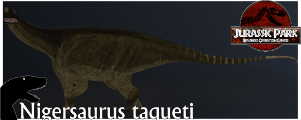 Nigersaurus taqueti Render
