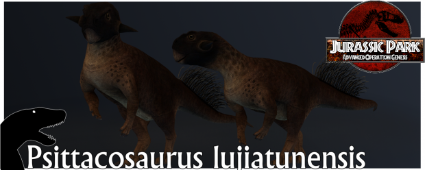 Psittacosaurus lujiatunensis Render